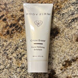 Body Firm Crêpe Erase Facial Refining Exfoliant NEW SEALED 6oz